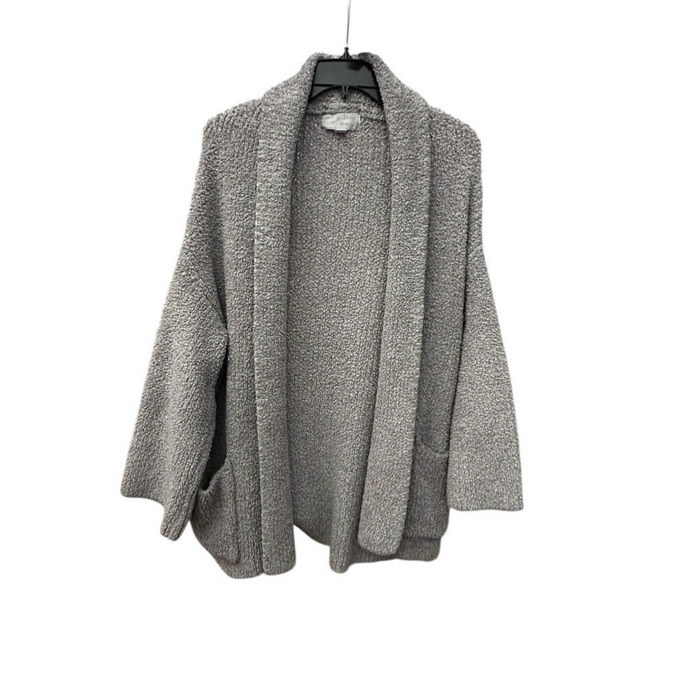 Barefoot Dreams CozyChic Women's Size S/M Gray Long Duster‎ Cardigan #HR-6